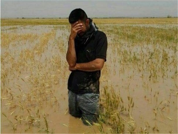 اجحاف دولت در حق سیل زدگان خوزستانی/ خسارت کشاورزان سیل زده خوزستانی پرداخت نشده است