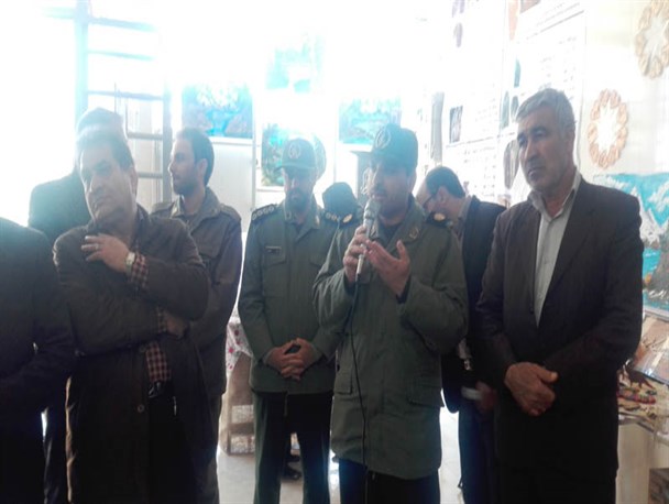 افتتاح نمایشگاه  وفروشگاه اقتصاد مقاومتی و صنایع دستی در سرایان