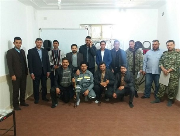 مسابقات دو میدانی به مناسبت دهه فجر در شهر ابوحمیظه