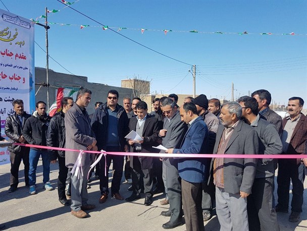 افتتاح پروژه های عمرانی روستای خان آباد با اعتبار 12 میلیارد ریال