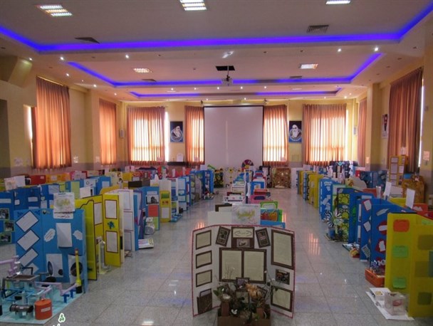 نمایشگاه پنجمین جشنواره دانش آموزی جابربن حیان در شاهین شهر برگزار شد+ تصاویر