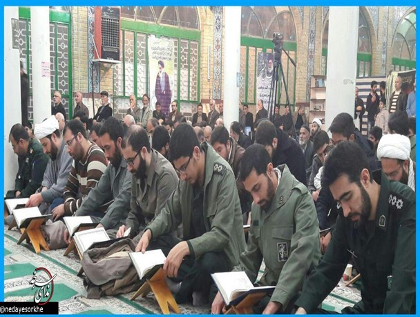 محفل "انس با قرآن" در سرخه برگزار شد +تصاویر
