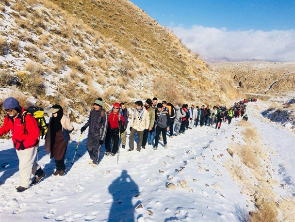 همایش کوه‌پیمایی استانی در روستای طبر برگزار شد/ گزارش تصویری