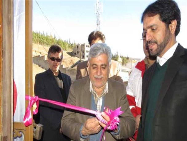 چهارمین خانه هلال روستایی تنکابن در امام‌زاده قاسم افتتاح شد
