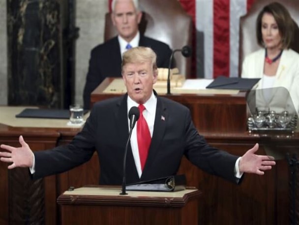سخنرانی سالانه ترامپ در کنگره آمریکا