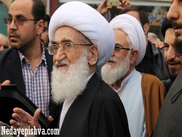 آیت الله نوری همدانی به شهرستان پیشوا سفر کرد