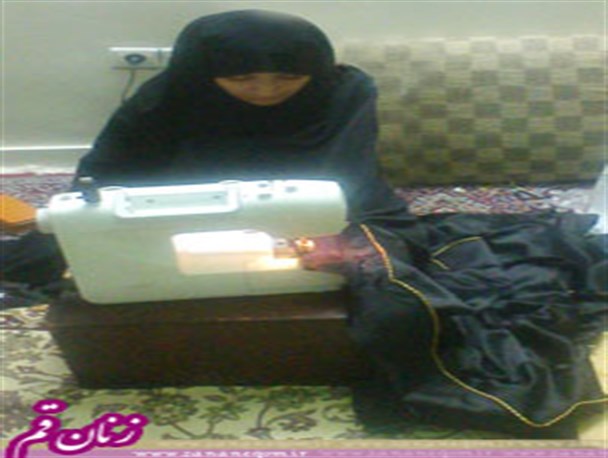 بانوی غیرتمند قمی از کارآفرینی خود می گوید+ تصاویر