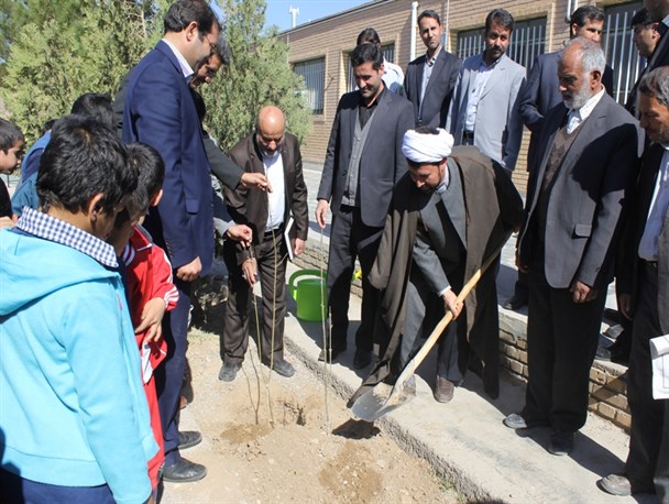 گزارش تصویری روز درخت کاری در بجستان