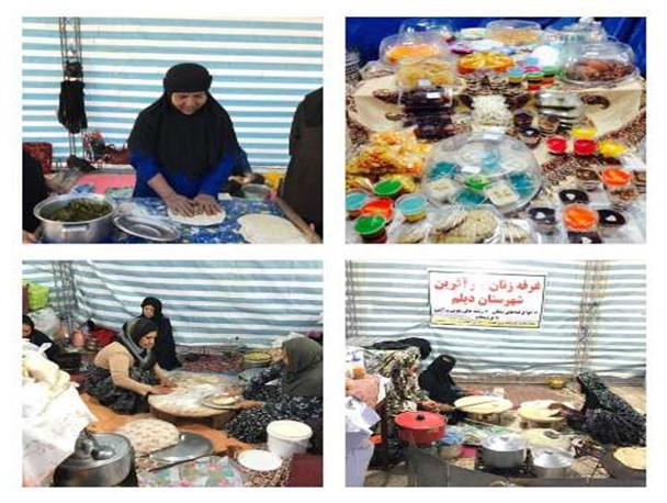 بازارچه صنایع دستی در دیلم اشتغال 80 زن را فراهم کرد