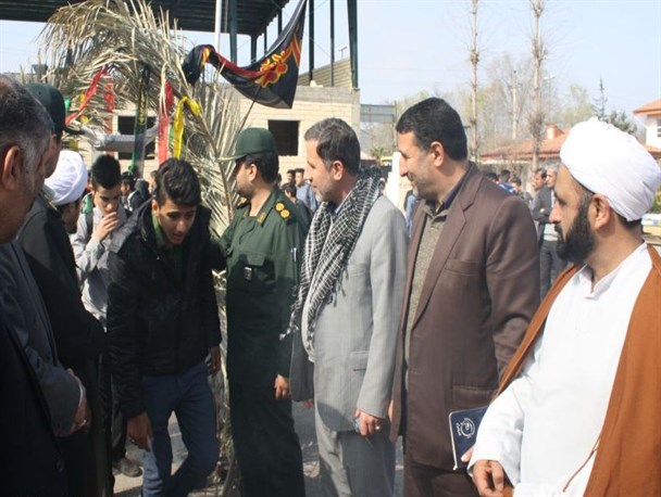 ۲۲۰ نفر از دانش آموزان سیاهکلی رهسپار راهیان نور شدند+گزارش تصویری