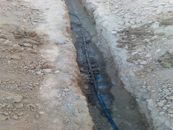 تعویض ۱۳ کیلومتر شبکه فرسوده انتقال آب شرب در روستاهای باخرز