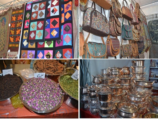 نمایشگاه صنایع دستی و سوغات ایرانی+ تصاویر