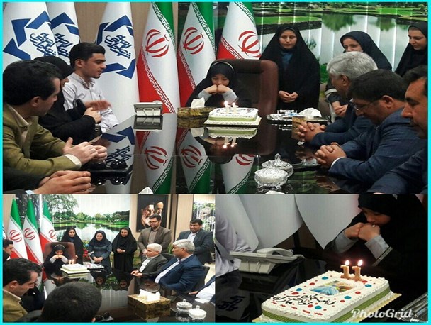 جشن تولد فرزند شهید سبزعلی‌زاده در شهرداری صالحیه برگزار شد+ تصاویر