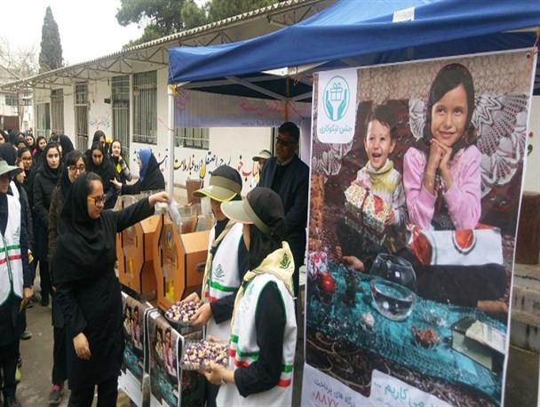 بارش نیکوکاری در مدارس گلستان +تصاویر