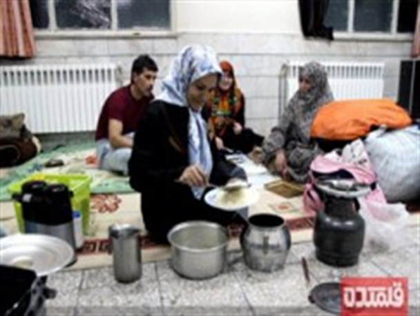 اسکان بیش از ۹۴۰۰هزار مسافر نوروزی در مدارس خمینی شهر