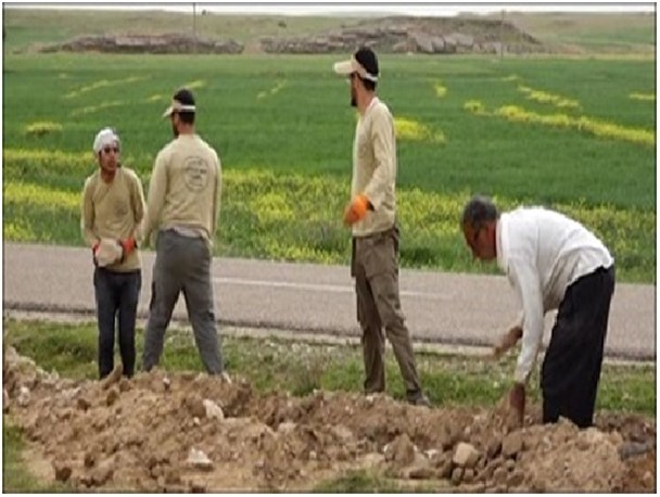 فعالیت های گروه جهادی«ولی امر»در مناطق روستایی آبدانان+تصاویر