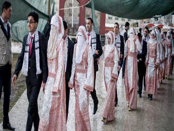ازدواج آسان درغزه تنها با حفط کل قرآن