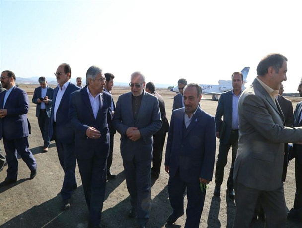 وزرا و معاونین دولت تدبیر و امید وارد سمنان شدند+تصاویر