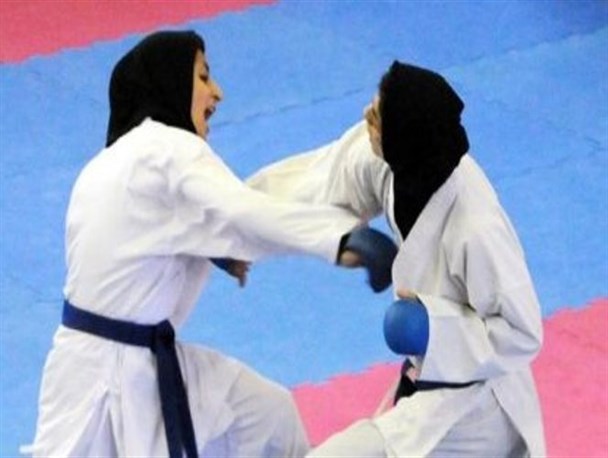 2 کاراته کای کرمانشاهی در مسابقات انتخابی بانوان شرکت می کنند