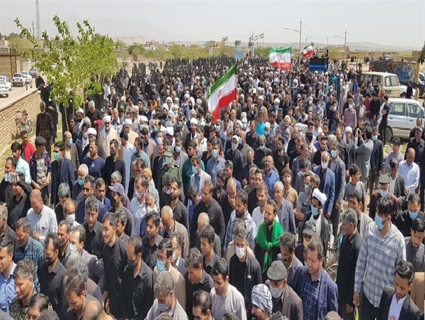 تشییع پیکر پاک شهید حجت الاسلام اصلانی در زادگاهش سده خواف
