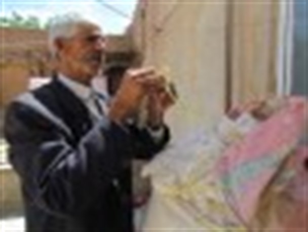 مصاحبه با مسن ترین حلاج شهر احمد آباد اردکان