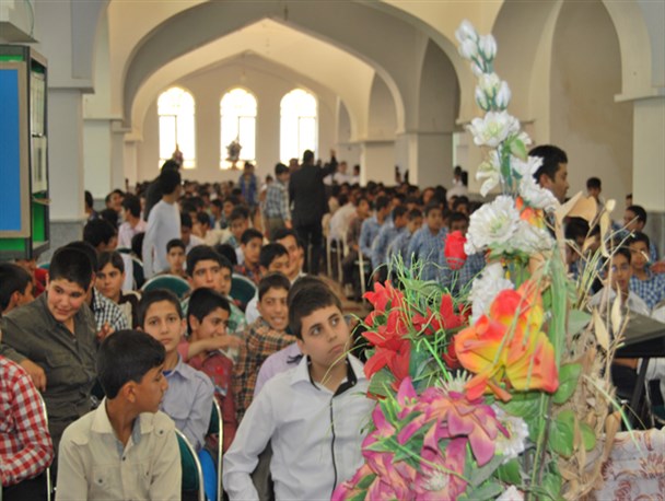 جشن عبادت و بندگی برای پسران میبدی برگزار شد +تصاویر