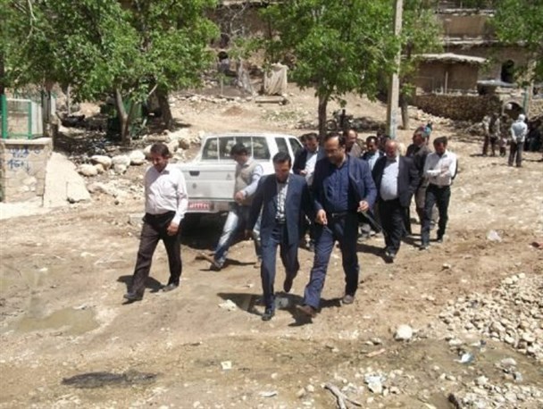 بررسی مشکلات روستاهای دره آخوند و سادات امامزاده علی(ع) +تصاویر
