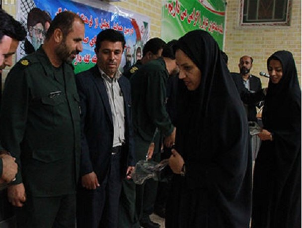 عکس/مراسم تجلیل از فرهنگیان ایثارگر بخش های گله دار و اسیر برگزار شد