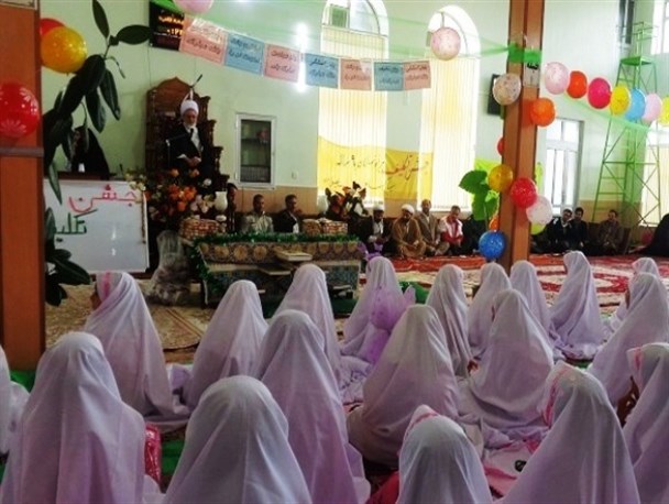 دانش آموزان نیری جشن تکلیف گرفتند