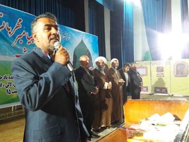 برگزاری جشن باشکوه عید مبعث به همت موسسه خیریه زنده یادحاج احمدرضایی+ تصاویر