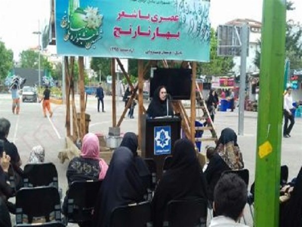 نشست ادبی جشنواره بهارنارنج بابل برگزار شد+تصاویر