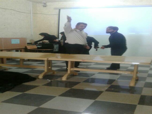 حمله گازانبری ریاست دانشگاه پیام نور رامهرمز به ختم تولید ملی