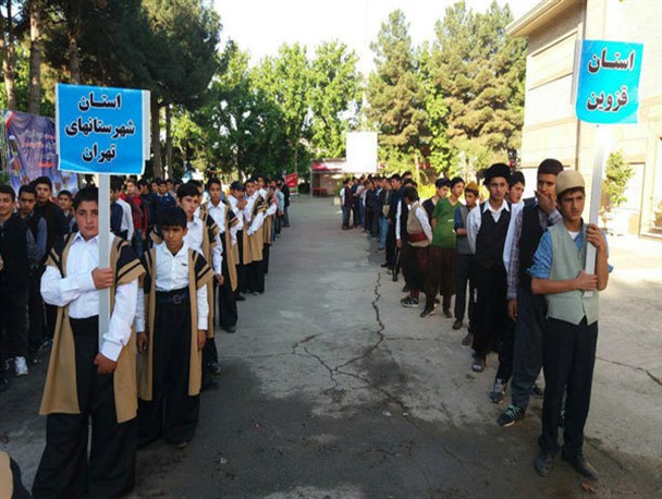 حضور ۳۸ دانش آموز قزوینی در جشن تکلیف دانش آموزان عشایری کشور