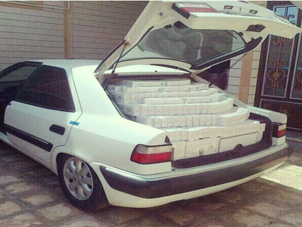 توقیف ۶ دستگاه خودروی شوتی حامل کالای قاچاق در دیر