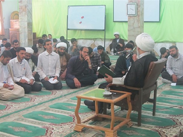 تصاویر/ برگزاری درس اخلاق آیت الله صفایی بوشهری