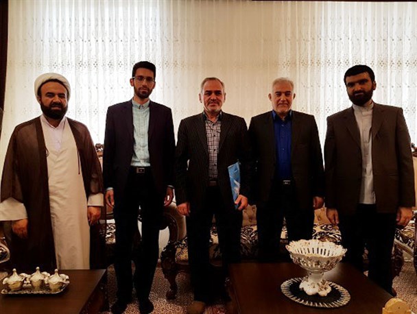 دیدار مسئولین بسیج دانشجویی استان اردبیل با معلم انقلابی، داود فرزانه