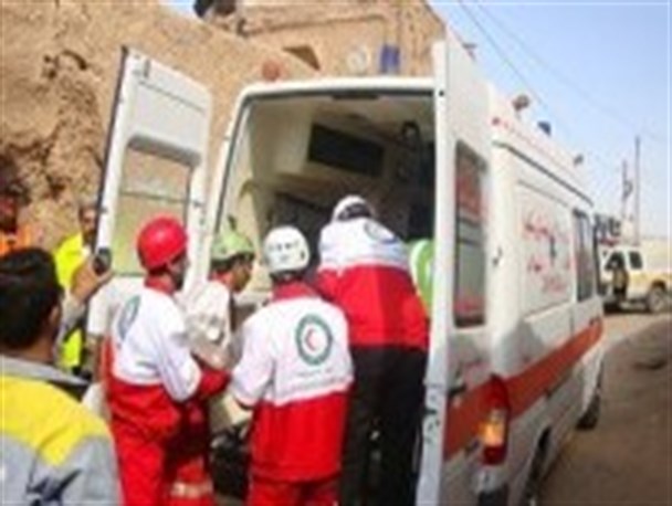 ۵مجروح در پی تصادف دو دستگاه تریلی در محور رشتخوار -خواف