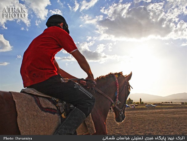 تصاویر/  سومین دور مسابقات کورس سوارکاری بجنورد