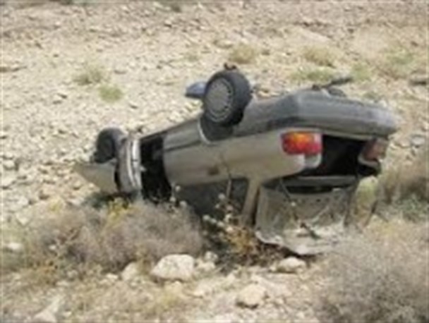 ۶ مصدوم در واژگونی پراید در محور سبزوار-مشهد