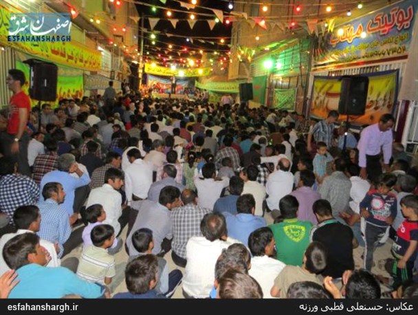 گرهی که در جشن امام زمان(عج) گشوده می شود/ تصاویر