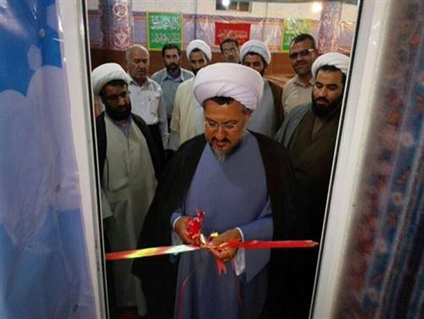 افتتاح مهدآدینه در مصلی نماز جمعه شهرستان فارسان