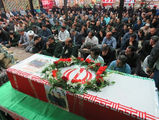 وداع با شکوه با جانبازی که از هواپیمای آسمان به آسمان پر کشید+تصاویر