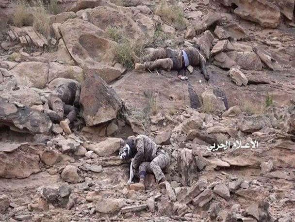 کشته و زخمی شدن ده‌ها نظامی سعودی توسط رزمندگان انصار الله+ تصاویر