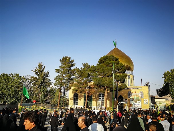 حضور ۱۰ هزار زائر همزمان با شهادت حضرت علی (ع) در دیزیچه مبارکه