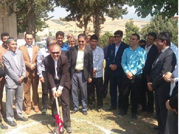 همراه سرای بیمارستان کلاله ساخته شد