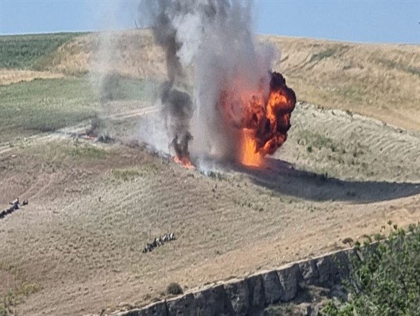 نمایش اقتدار بسیجیان استان آذربایجان‌غربی در رزمایش الی‌بیت‌المقدس