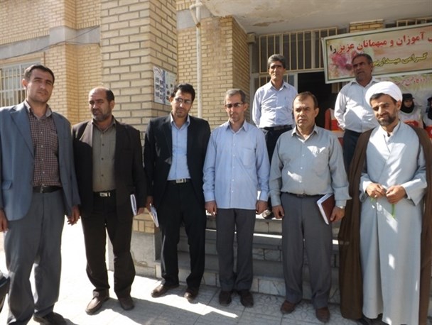 مرمت بیش از ۱۸مدرسه در ملکان به دست بسیجیان