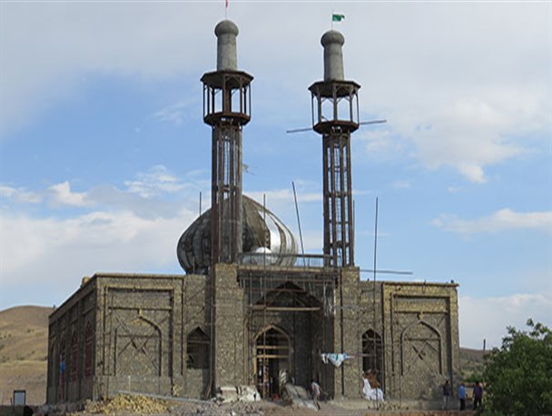 بازدید مدیرکل اوقاف استان از امام زاده عبدالرحمن (ع) روستای خرق