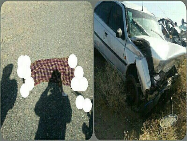 6 کشته و مصدوم بر اثر واژگونی خودروی حامل اتباع بیگانه در جنوب کرمان + عکس