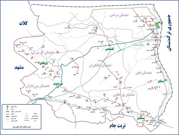 نگاهی به توزیع نامتوازن جمعیت و ناکافی بودن نقاط شهری در سرخس